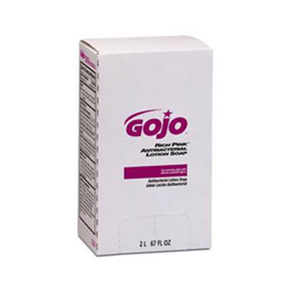 Gojo Industries  Soap Antimicrobial Lotion Gojo 2000 mL Refill 4/Ca