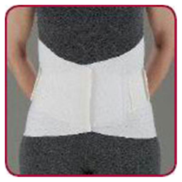 Deroyal Industries  Support Criss-Cross Lumbar Sacral Elastic White Size Small Ea