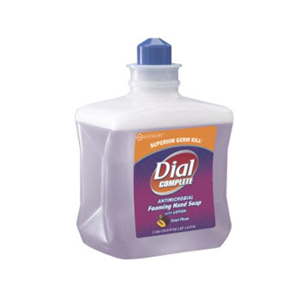 Dial oration Soap Antibacterial Foam Dial Complete 1 Liter Cool Plum 4/Ca