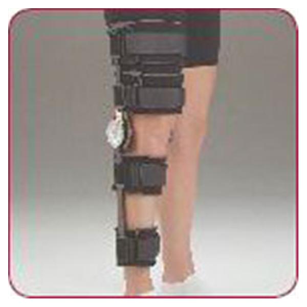 Deroyal Industries  Brace Transistion ROM Adult Knee Cool Foam Black Ea