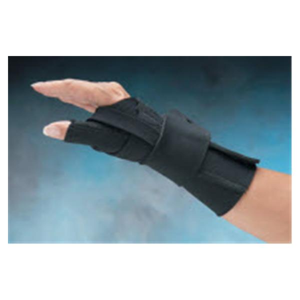 Northcoast Medical Splint Comfort Cool Wrist/Thumb CMC Neo Black Size Small Right Ea