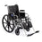 Medline Industries  Wheelchair 300lbs Capacity 20x16" Detatch Arms Elevating Ea