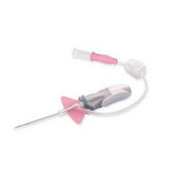 Becton-Dickinson Catheter IV Nexiva Shld Cls End 1Prt W/ Wng Pnk 20gx1.25 80/Ca