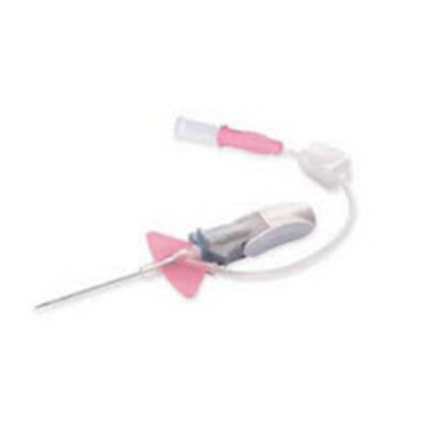 Becton-Dickinson Catheter IV Nexiva Shld Cls End 1Prt W/ Wng Pnk 20gx1.75 80/Ca