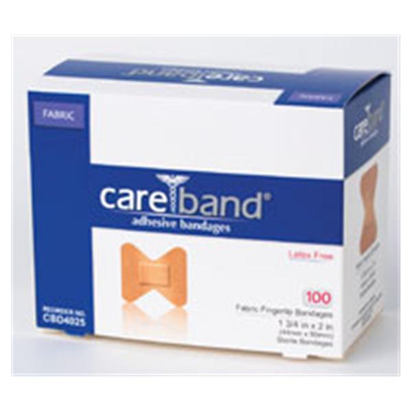 Aso oration Bandage Elstc/Fbrc Careband Fingertip 1.75x2" Flxbl Tn LF 1200/Ca