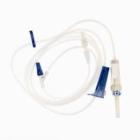 IV Administration Set, 1-Clave, 6", 102", Tip to Tip