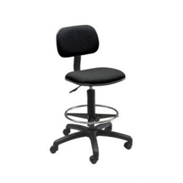 Safco Products Chair Extended-Height Economy 25x36x46" Nylon Black Ea