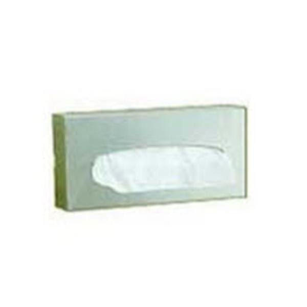 Bobrick Mounted Dispenser Facial Tissue Stainless Steel Satin Finish Ea