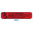 Health Care Logistics Label May Cause Drowsiness/Alcohol 1-5/8x3/8" Red/Black 1000/Rl