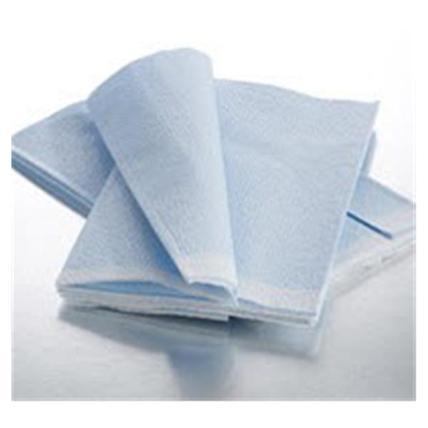 Graham Medical Drape Sheet Fanfold 40 in x 60 in Blue 3 Ply 50/Ca