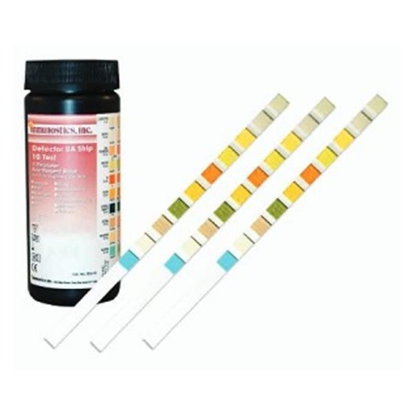 Immunostics  Detector Urinalysis Test Strip 100 Count Ea