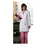 White Swan Uniform Lab Coat 65% Polyester / 35% Cotton META Womens Wht Sz 10 37" Ea (161-011-10)