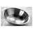 Medegen Medical Products Bowl Suction 5-3/5qt Stainless Steel Round 4.4x12.25 Slvr/Orng Ea