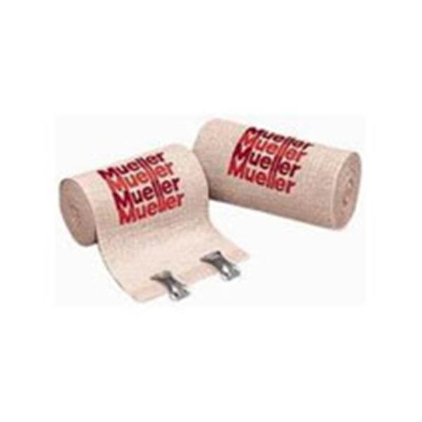 Mueller Sports Medicine Bandage 6"x5yd Stretch Rubber/Cotton/Elastic Tan 10/Bx