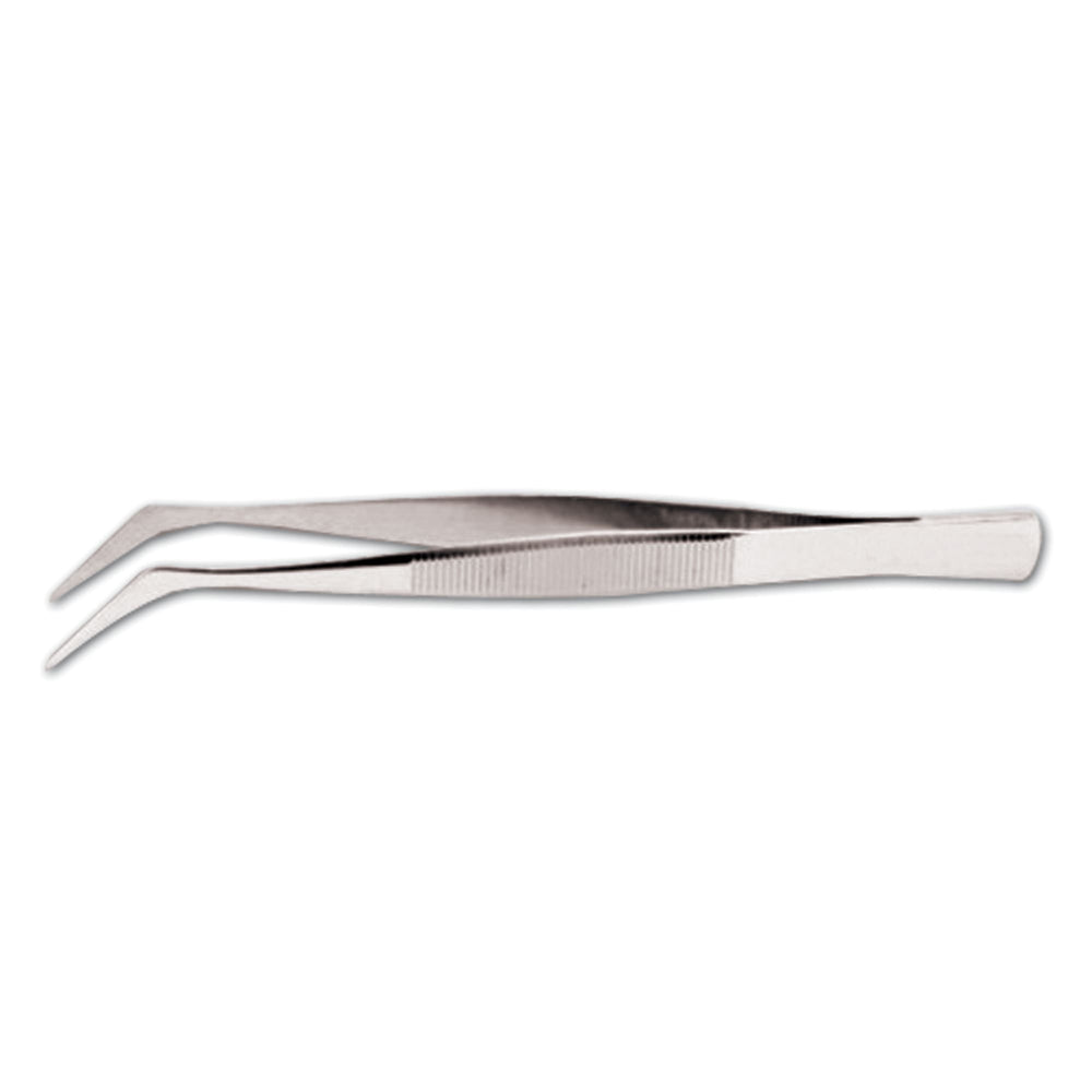 Titanium Tweezers with Angled Tip