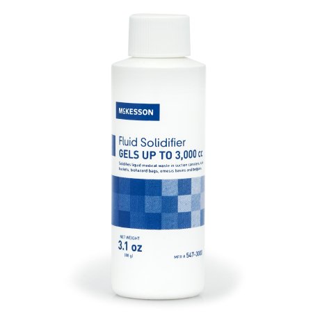 McKesson Fluid Solidifier McKesson 3,000 cc Screw Top Bottle 3.17 oz