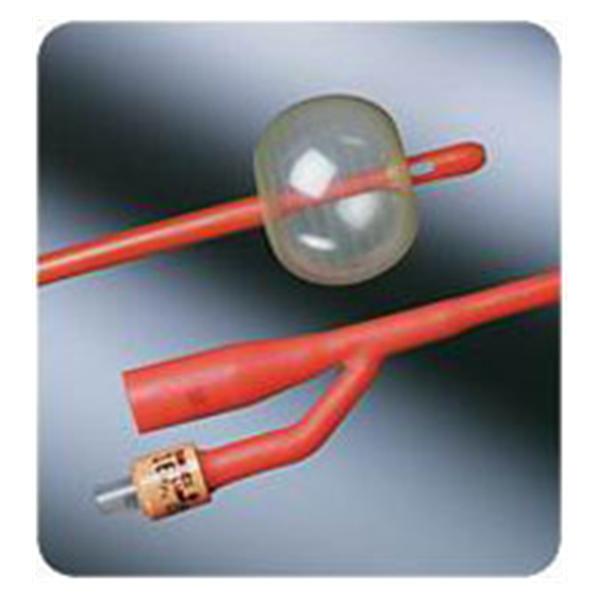 Bard Medical Division Catheter Foley Lubricath 18Fr 5cc Shrt Opn Tp Rubber 2Wy 16 1/Ea, 12 EA/CA (0196L18)