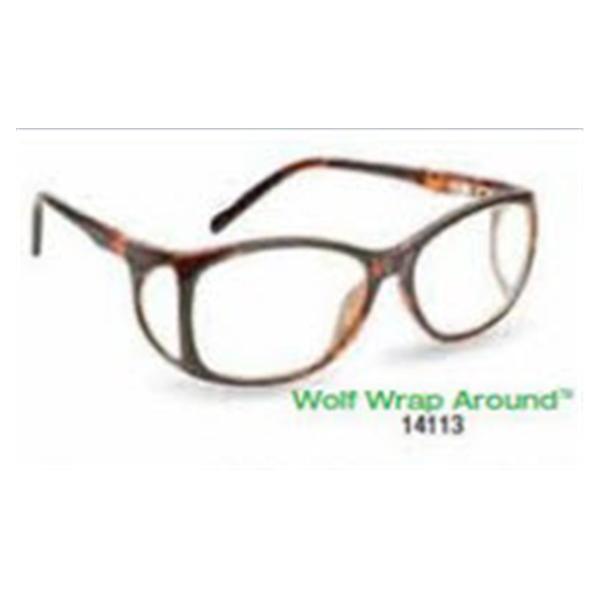 Wolf X-Ray Glasses Safety Tortoise/Nylon .75mm Equivalency Shielding Ea