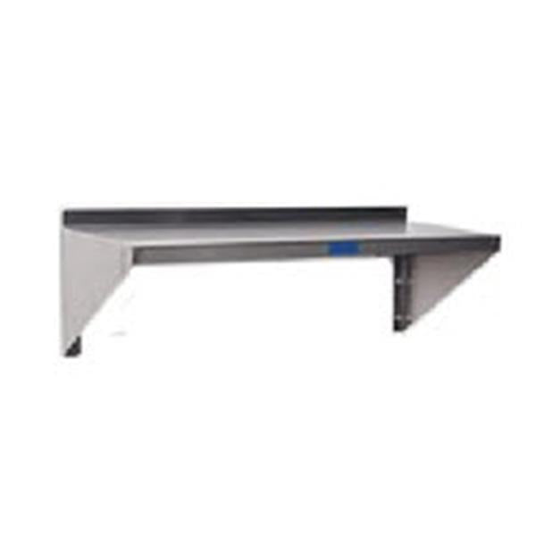 Pedigo Products Shelf Storage 24x8" Silver Stainless Steel Ea