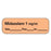 TimeMed a Div of PDC Label Midazolam 1mg/mL Anesthesia 1-1/2x1/2" Perm Orange 600/Rl