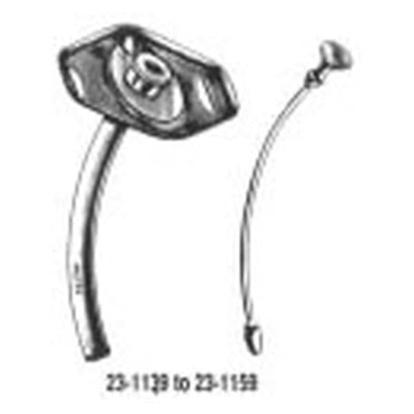 Miltex-Integra Miltex Tube Tracheostomy Jackson Size 6 Uncuffed Ea (23-1152SS)