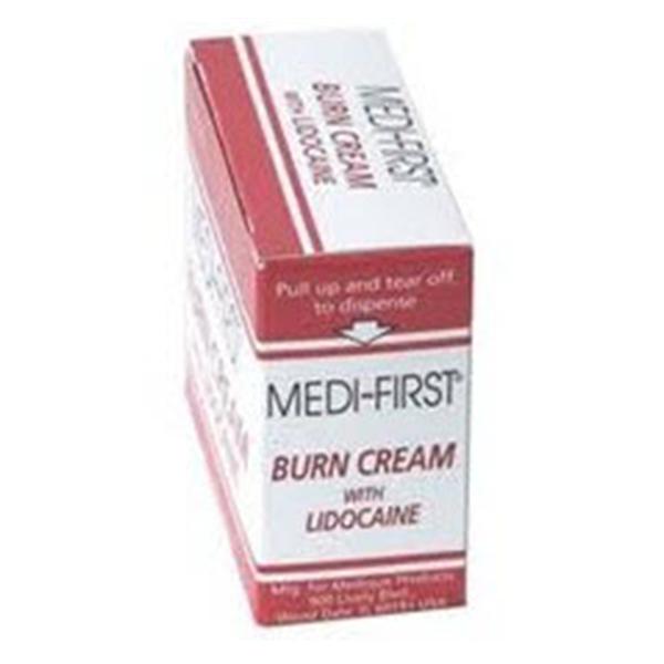 Medique Pharmaceuticals Medi-First Burn Cream 0.9gm 0.13/0.5% Unit Dose Packet 25/Bx