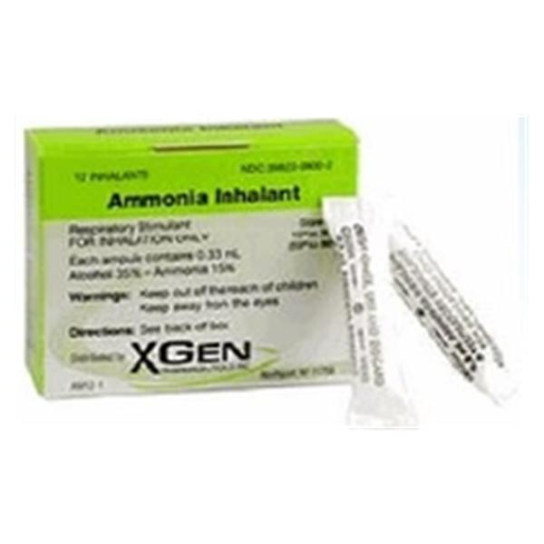 X-Gen Pharmaceuticals  Ammonia Inhalant Ampule 0.33mL 10/Bx (39822990001)