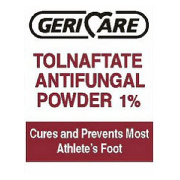 Geri-Care Pharmaceuticals Tolnaftate 1% Antifungal Dusting Powder Foot 45gm 1.5oz/Tb, 24 TB/CA (57896019945)