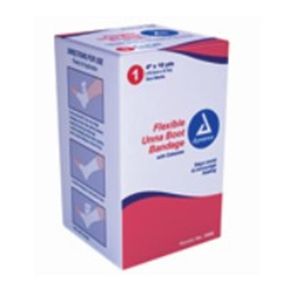 Dynarex oration Bandage Unna Boot Zinc Oxide/Calamine 4"x10yd 12/Ca