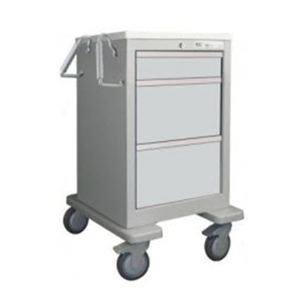 Waterloo Industries Cart Medical Economy 36x23x24-1/2" 4 Casters 3 Drawer Ea