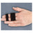 Patterson Med(Sammons Preston) Wrap Protective Buddy Strap 3pp 1-Piece Finger Blk .5" Wd 25/Bx