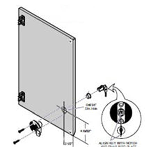 Midmark oration Lock Single Door Base Ea