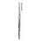 BR Surgical Forcep Thumb Cushing 6-3/4" Serrated Straight Stainless Steel Ea