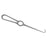 BR Surgical Hook Bone Volkmann 9" Sharp Stainless Steel Ea