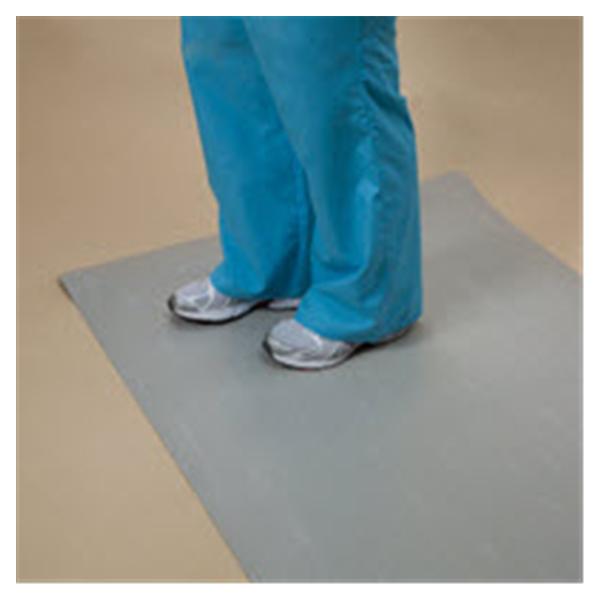 Health Care Logistics Mat Anti Fatigue 3x5" Gray Smooth Ea