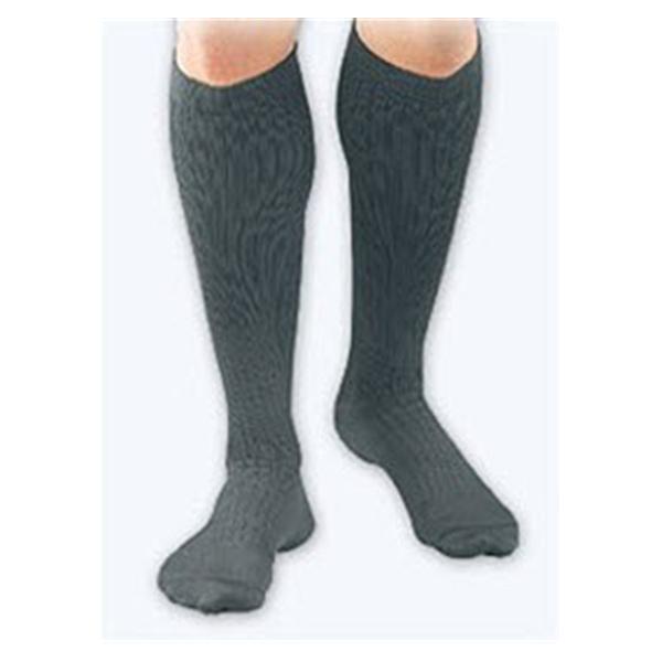 Fla Orthopedics  Dress Socks Compression Activa Knee High Closed Toe Men Black Ea (H3462)