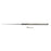 BR Surgical Curette Buck 6-1/2" #1 Blunt Tip Curved Stainless Steel Ea