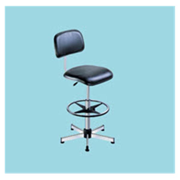 Health Care Logistics Chair High-Seat Kango 21-30-1/2" Vinyl Black W/ Bckrst/Ftrst Ea