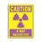 Grainger Sticker Wall Caution XRay 14x10 Radiation Ea Ea