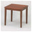 Lesro Industries Table End Weston 20x20x20" Solid Maple Mahogany Ea