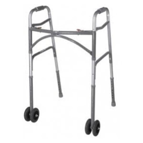 Drive Medical Designs Walker Bariatric Aluminum 500lb Capacity 2/Ca