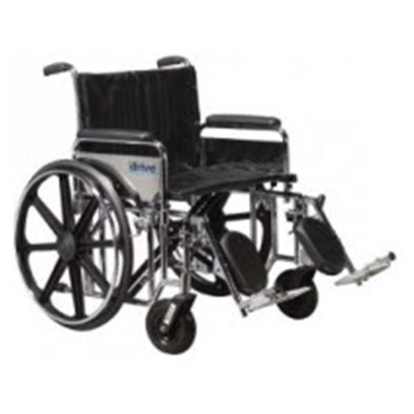 Drive Medical Designs Wheelchair Transport Sentra 500lb Capacity 24"Wide Ea