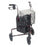 Drive Medical Designs Rollator Deluxe Aluminum 300lb Capacity Ea