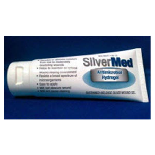 MPM Medical Dressing Wound SilverMed Hydrogel 4x5" Sterile 1.5oz Tan 12/Ca