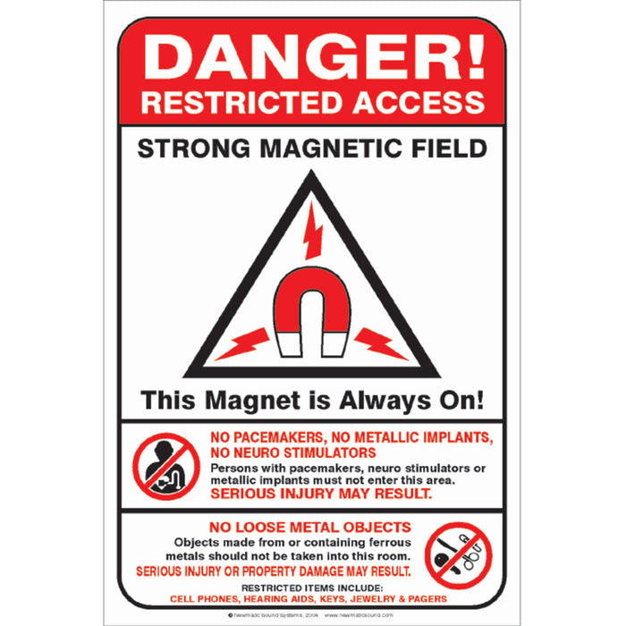 DANGER Wall Signs