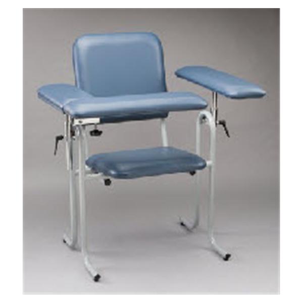 Dukal oration Chair Blood Draw Slate Blue 300lb Capacity Ea