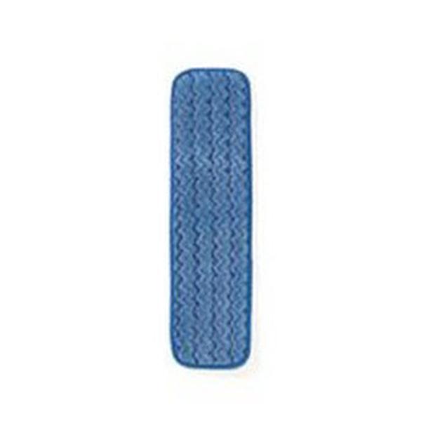 Rubbermaid Mop Hygen Microfiber 18" Blue 12/Pk