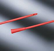 CR Bard Urethral Catheters - Red Rubber Urethral Catheter, Sterile, 5 cc, 16 Fr - 0916L16