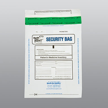 Patient Medicine Inventory Bags