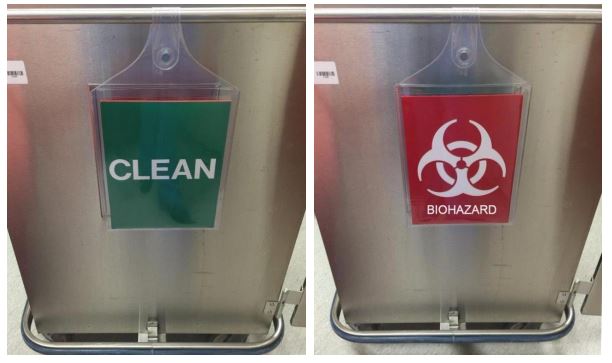 Healthmark Industries Clean & Dirty Reversible Signs - SIGN, REVERSIBLE, CLEAN & DIRTY - 2024-4060